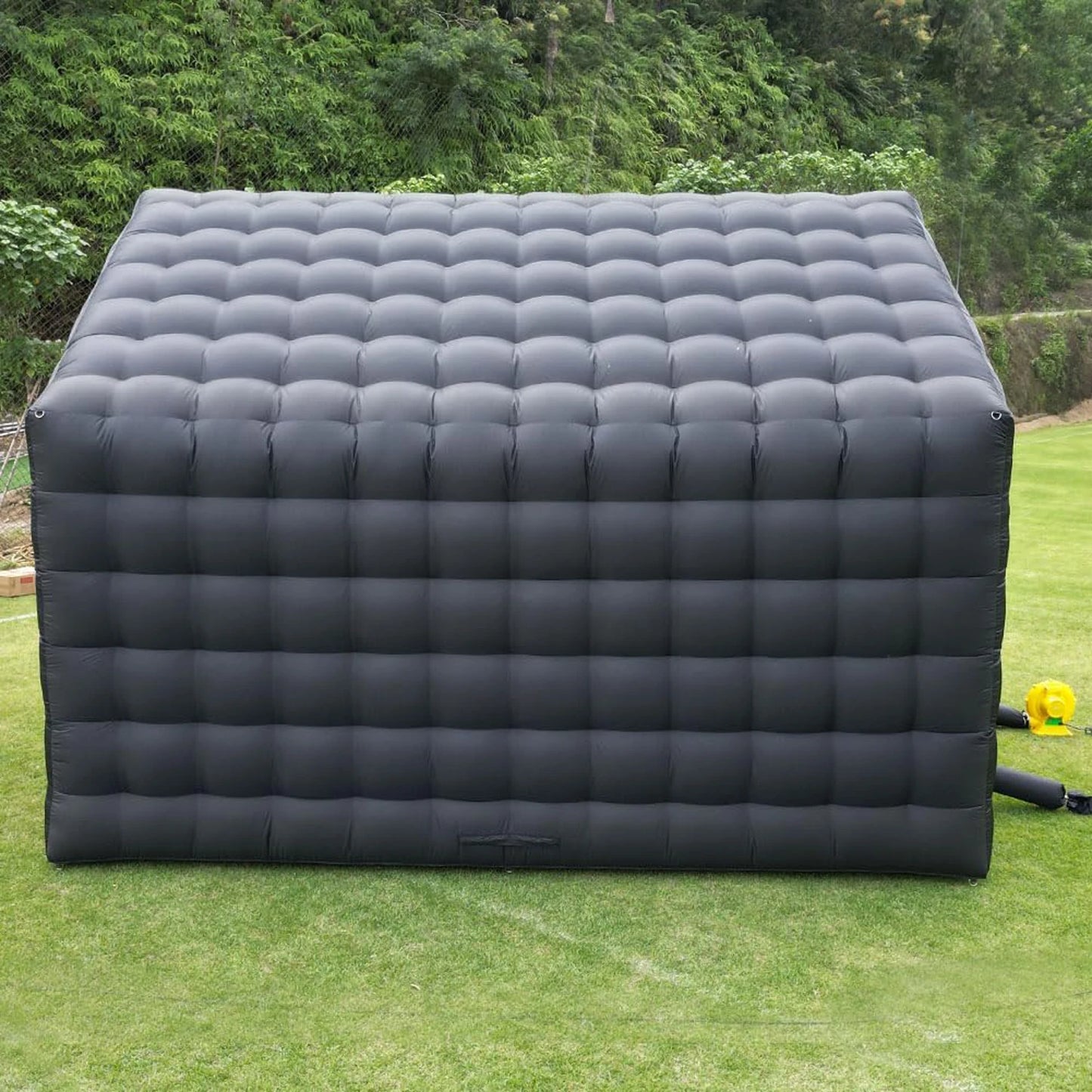 Inflatable Cube Disco Black Tent Big Mobile Portable Inflatable Night Club Tent House Pavilion For Backyard/Club Wedding Party