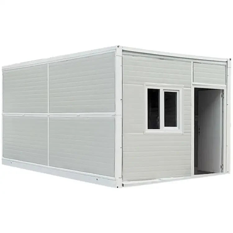 Low Cost Modular Prefabricated Portable Foldable Homes 20ft Office Folding Container House