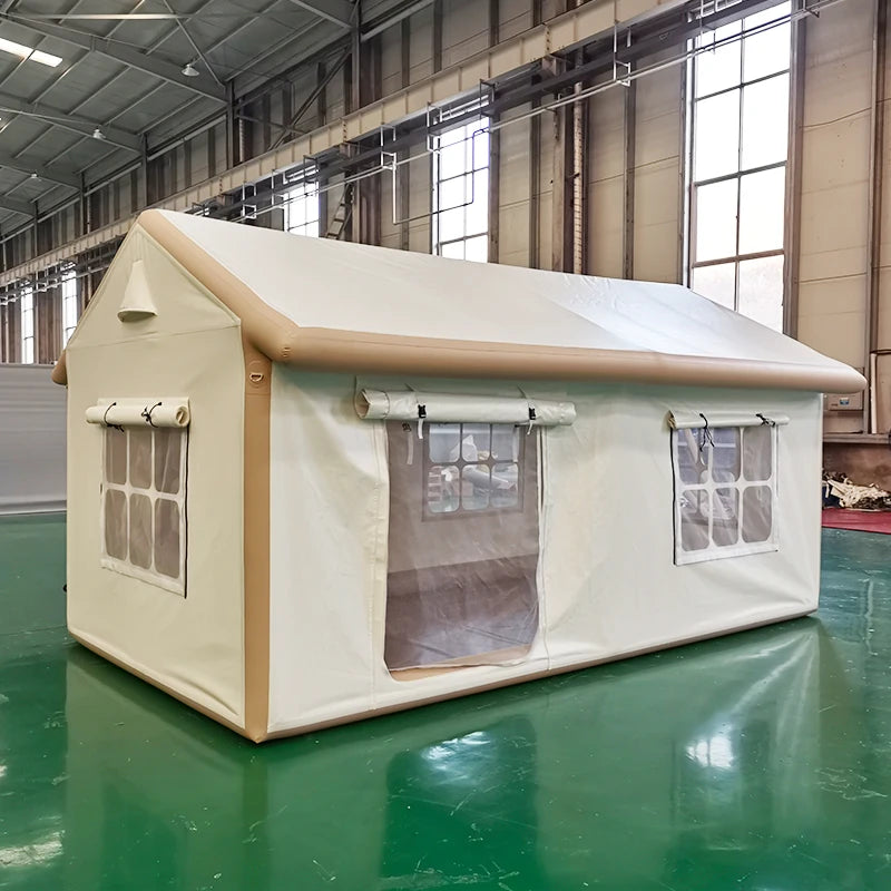 Waterproof Inflatable House for Multi Persons, Air Big Camping Tent, Custom Outdoor House