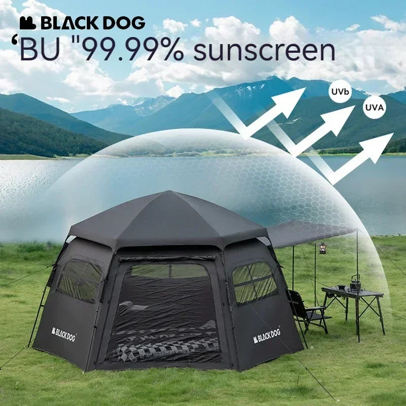 Large Shelter Waterproof Camping Tent Automatic Outdoor Cabin Portable Beach Folding Windscreen Houses campaign