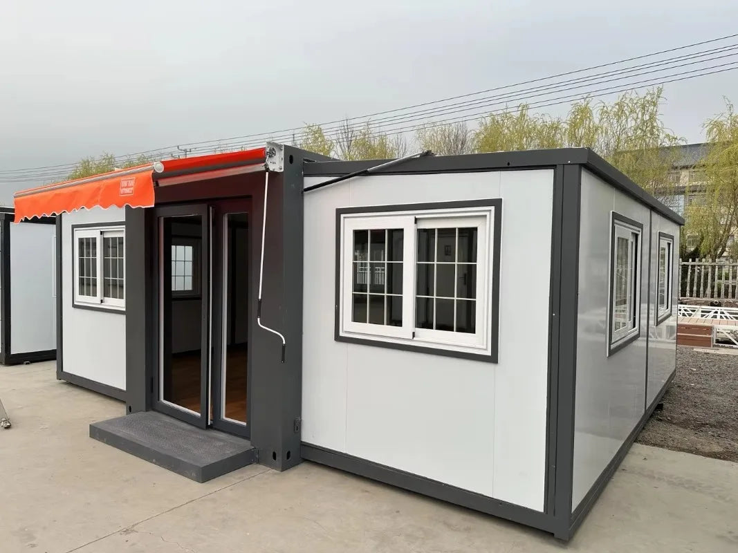 20ft Four Bedrooms One Bathroom Luxury 20ft ,3 in 1 Folding Mobile Homes 20ft Expandable Container House