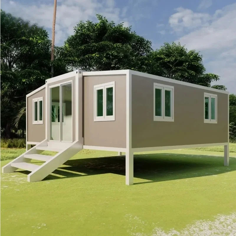 Cheap Prefab House Prefabricated Homes Wholesale 40ft Expandable Container House 40 Ft